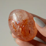 ファイヤークォーツパームストーン/Fire Quartz Palm Stone