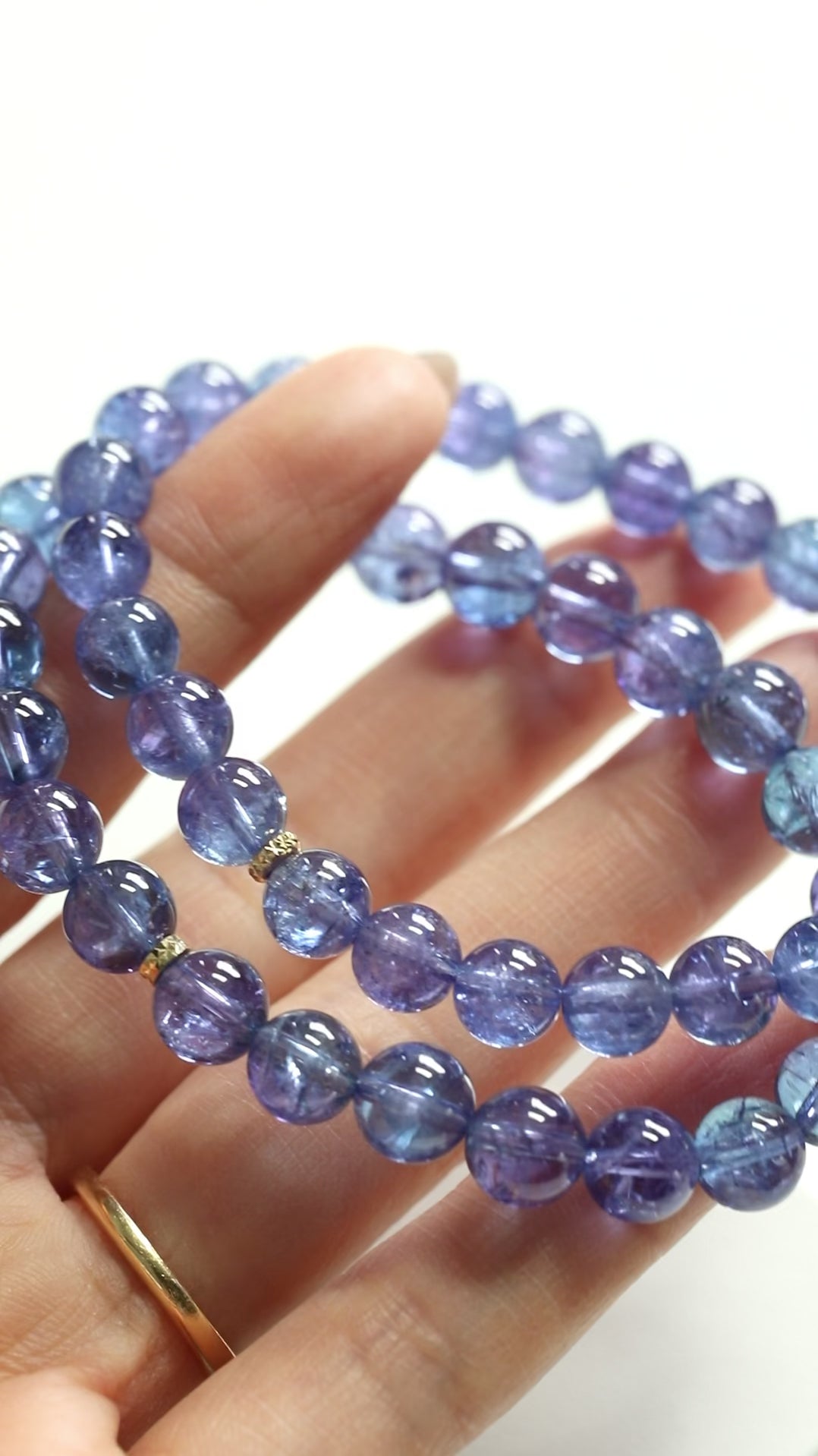 Tanzanite Bracelet/タンザナイトブレスレット -Crystal Clear – INITIO